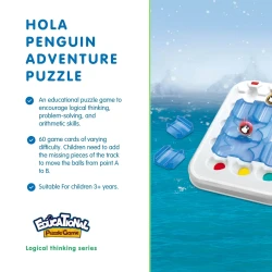 Логическая игра Hola Toys Magnetic Penguin Adventure купить в Кишиневе. Фото 4