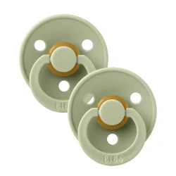 Пустышка круглая латексная Bibs Colour Sage & Sage (6-18 мес.), 2 шт. купить в Кишиневе. Фото 1