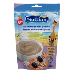Terci Nutrino din hrisca cu lapte si prune uscate (6 luni+), 200 gr cumpăra în Chișinau. Foto 1