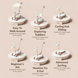 Trotinetă Epid 6 in 1 Ultimate Pink cumpăra în Chișinau. Foto 2