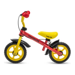 Bicicletă fără pedale Baby Mix Traveller cu frână, 12", roșu-galben cumpăra în Chișinau. Foto 2