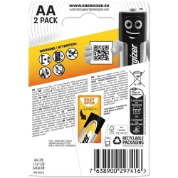 Набор батареек Energizer AA Alkaline Power, 2 шт. купить в Кишиневе. Фото 2