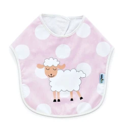 Хлопковый слюнявчик BabyJem Dots Pink купить в Кишиневе
