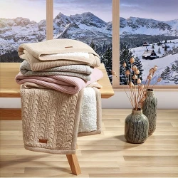Одеяльце BabyOno Cotton & Fleecing Lining Beige, 75×100 см купить в Кишиневе. Фото 6