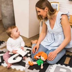 Covoraş pentru copii BabyOno Litere Gri, 30x30x1.2 cm cumpăra în Chișinau. Foto 4