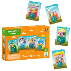 Развивающий пазл-магнит Dodo Traveling by train, 8 элементов купить в Кишиневе. Фото 2