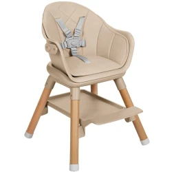 Scaun pentru hranire 6 in 1 Kikkaboo Woody Beige cumpăra în Chișinau. Foto 7
