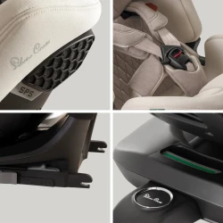 Scaun auto 40-145 cm (i-Size) Isofix Silver Cross Motion 2 All Size Almond, rotativ 360 cumpăra în Chișinau. Foto 5