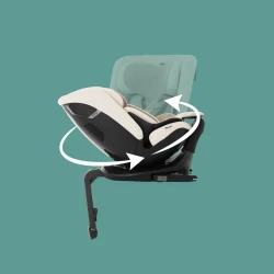 Scaun auto 40-145 cm (i-Size) Isofix Silver Cross Motion 2 All Size Almond, rotativ 360 cumpăra în Chișinau. Foto 3