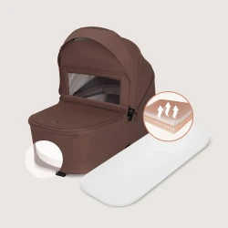 Коляска 3 в 1 Lionelo Freya Brown Chocolate купить в Кишиневе. Фото 13