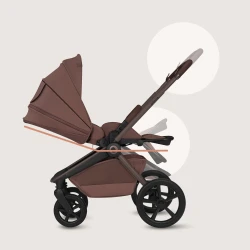 Коляска 3 в 1 Lionelo Freya Brown Chocolate купить в Кишиневе. Фото 14