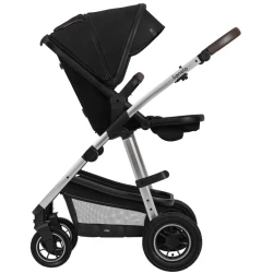 Carucior 3 in 1 Lionelo Amber Black Silver cumpăra în Chișinau. Foto 3