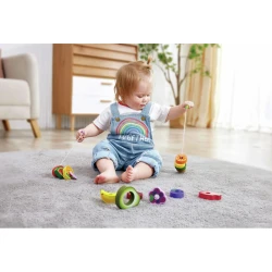 Развивающая игрушка Hape Caterpillar Fruit Feast купить в Кишиневе. Фото 4