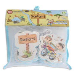Игрушки для ванны Moni Puzzle Safari, 15 шт. купить в Кишиневе. Фото 1