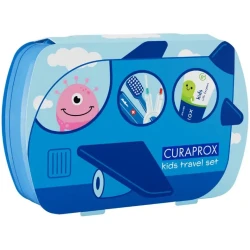 Set pasta de dinti Curaprox Kids + Periuta de dinti Travel + Periuta interdentara Blue (6-12 ani) cumpăra în Chișinau. Foto 2
