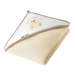 Банное полотенце Akuku Bear Beige, 100x100 см купить в Кишиневе. Фото 1