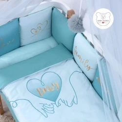 Комплект в кроватку Veres Family Dream Blue (6 предметов), 120x60 cм купить в Кишиневе. Фото 1