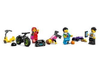 Конструкторы LEGO City Street Skate Park, 454 элементов купить в Кишиневе. Фото 6