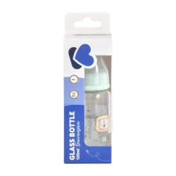 Бутылочка для кормления из стекла Kikkaboo Savanna Mint, 120 мл купить в Кишиневе. Фото 3