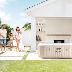 Jacuzzi Intex SPA Chevron Deluxe Square Bubble 193x71 cm, 1098 litri, 6 persoane cumpăra în Chișinau. Foto 3
