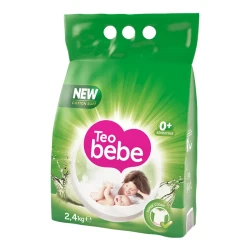 Стиральный порошок Teo Bebe Cotton Soft Aloe Vera, 2400 г купить в Кишиневе. Фото 1