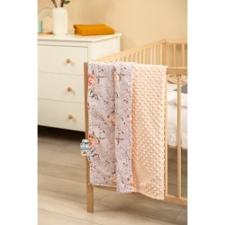 Одеяло Caretero Light Minky Peach Magical Garden, 75x100 см купить в Кишиневе. Фото 4