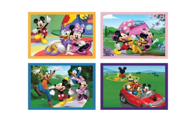 Puzzle Clementoni 4 in 1 Mickey Mouse ClubHouse, 72 elemente cumpăra în Chișinau. Foto 6
