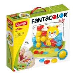 Мозаика Quercetti FantaColor Baby, 40 элементов купить в Кишиневе. Фото 1