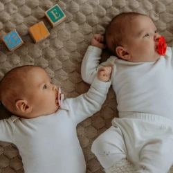 Пустышка анатомическая латексная Bibs Colour Blush 0-6 мес купить в Кишиневе. Фото 4
