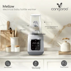Подогреватель и стерилизатор для бутылочек 4 в 1 Moni Mellow White купить в Кишиневе. Фото 2
