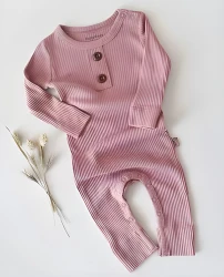 Комбинезон BabyCosy Modal Pink (6-9М) купить в Кишиневе. Фото 1