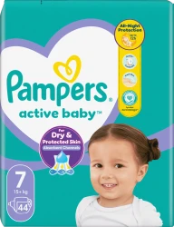 Scutece Pampers Active Baby 7 (15+ kg), 44 buc. cumpăra în Chișinau. Foto 2