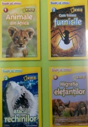 Set din 4 cărți National Geographic Kids - Învăț să citesc cumpăra în Chișinau. Foto 1