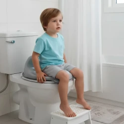 Colac pentru WC copii BabyJem Soft Grey, 18 luni+ cumpăra în Chișinau. Foto 5