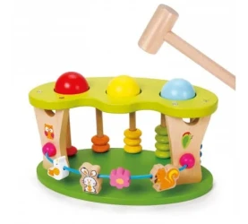 Jucărie din lemn cu ciocan 3-in-1 Classic World cumpăra în Chișinau. Foto 1