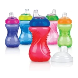 Cană anti-varsare Nuby Easy Grip 9+ luni 300 ml cumpăra în Chișinau. Foto 1