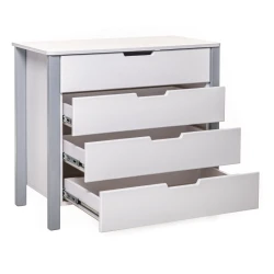 Комод-пеленальный столик Eucalyptus Karol90 White+Gray купить в Кишиневе. Фото 4