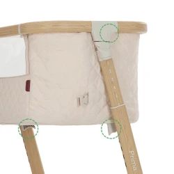 Кроватка Co-sleeper Carrello Prima Honey Beige купить в Кишиневе. Фото 8