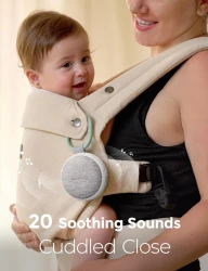 Ночник с успокаивающими звуками Momcozy Sound Night Light Grey & White купить в Кишиневе. Фото 9