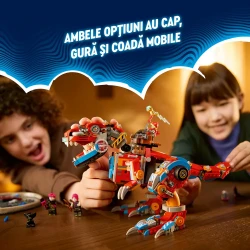 Конструкторы Lego Dreamzzz Cooper’s Robot Dinosaur C-Rex, 917 элементов купить в Кишиневе. Фото 6