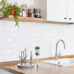 Щетка для бутылочек 2 в 1 Akuku Grey купить в Кишиневе. Фото 3