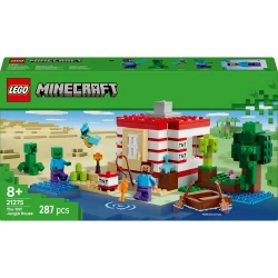 Конструкторы Lego Minecraft The Tnt Jungle House, 287 элементов купить в Кишиневе. Фото 1