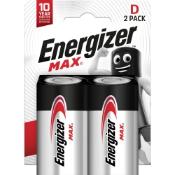 Набор батареек Energizer D Max, 2 шт. купить в Кишиневе. Фото 1
