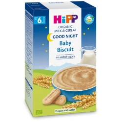 Каша HIPP из органического молока, c печеньем (6+ мec), 250 гр купить в Кишиневе. Фото 1