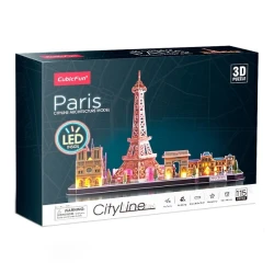 Пазл 3D Cubic Fun Paris, 115 элементов купить в Кишиневе. Фото 1