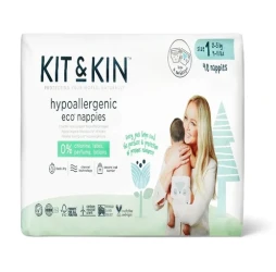 Подгузники eco гипоаллергенный Kit&Kin 1 (2-5 кг), 38 шт. купить в Кишиневе. Фото 1
