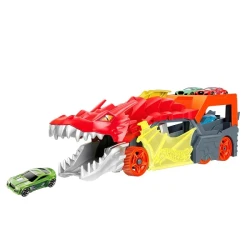 Camion Hot Wheels Dragon furios cu depozitare pentru mașini cumpăra în Chișinau. Foto 1