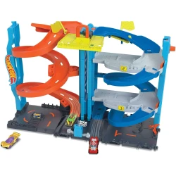 Set constructie Hot Wheels City Transforming Race Tower, 2 elemente cumpăra în Chișinau. Foto 4