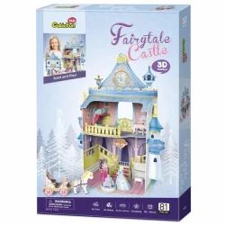 Пазл 3D Cubic Fun Fairytale House, 81 элементов купить в Кишиневе. Фото 1
