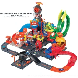 Set constructie Hot Wheels City Expansion Track Pack, 11 elemente cumpăra în Chișinau. Foto 4